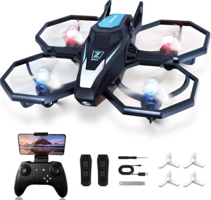 Drone with Camera, 1080P FPV Drones for Kids with Remote Control Quadcopter