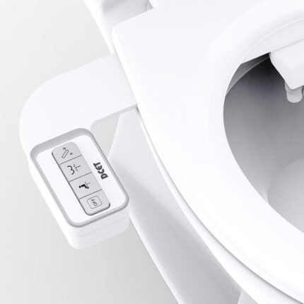 Bidet Attachment for Toilet - Non-Electric Self-Cleaning Dual Nozzles