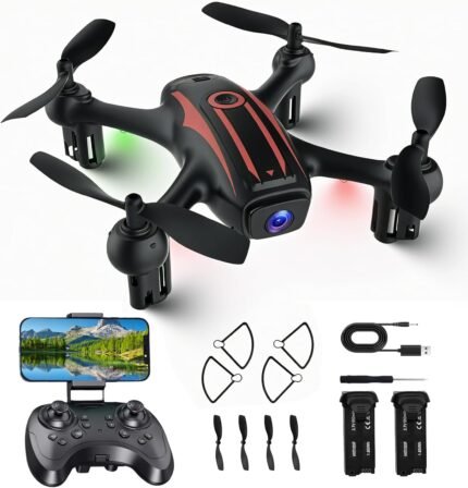 Drones for Kids 8-12, Drone with Camera 1080P for Kids Adults, FPV Drone